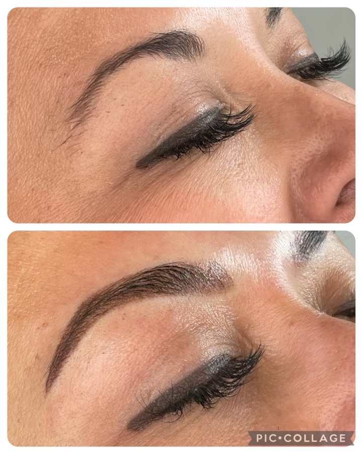 Microblading Before and After Example 2