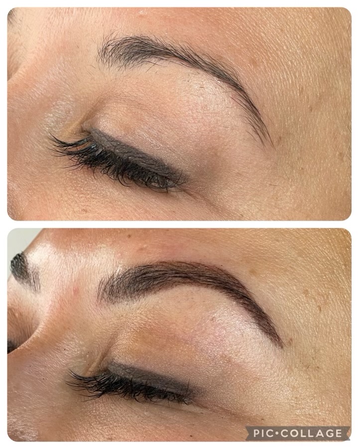 Microblading Before and After Example 3